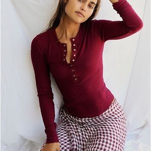 Free people one of the girls Henley
